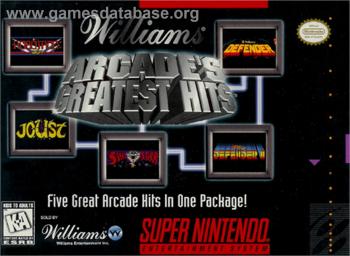 Cover Arcade's Greatest Hits - The Atari Collection 1 for Super Nintendo